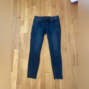Ann Taylor Modern skinny jeans in dark wash